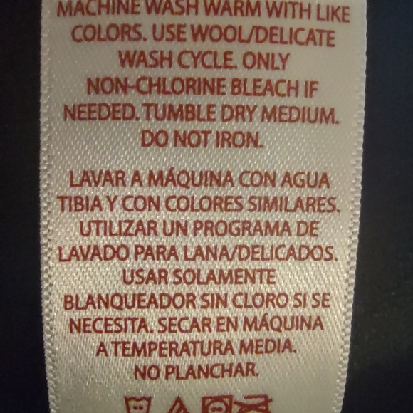 Faded Glory Black Long Sleeve Sweater 1X (16W) - Picture 13 of 13